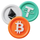 All cryptocurrencies are supported at Fruity King Online Casino